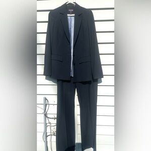 Long Tall Sally Navy Blue Pants Suit